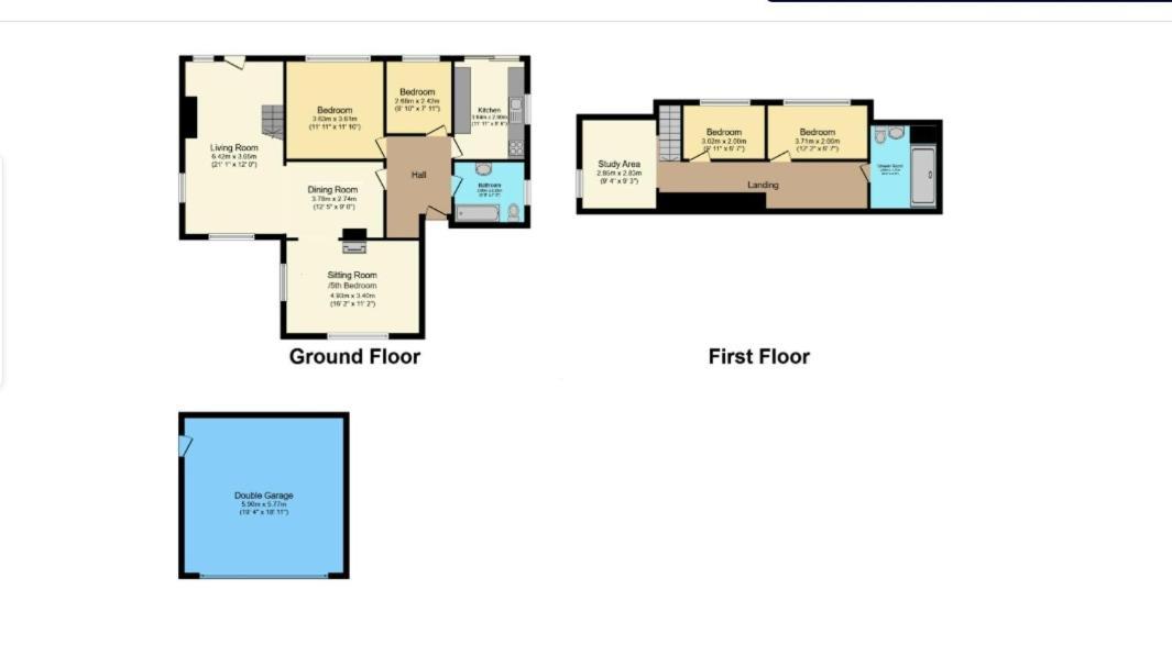 Beautiful 5 Bedroom Bungalow, Sleeps 7, In Calne Exteriör bild